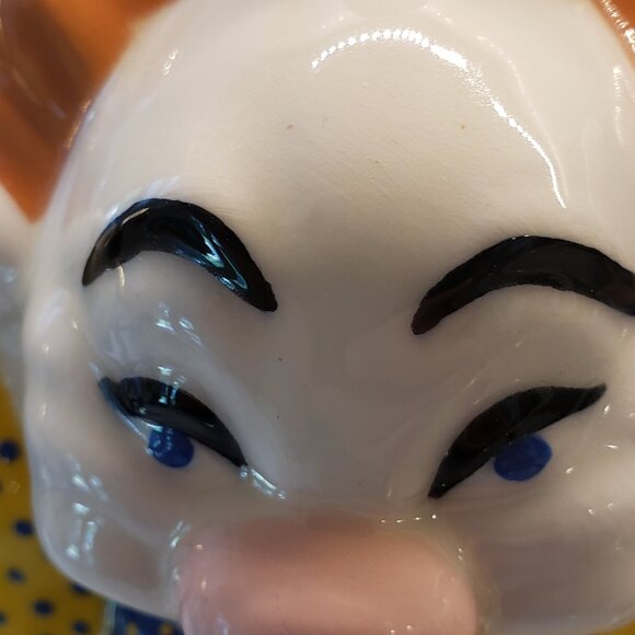 1978 Handmade Ceramic Clown Cookie Jar - Picture 7 of 16